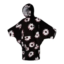 Mystic Poncho Poncho Women 950-Black/White 2023