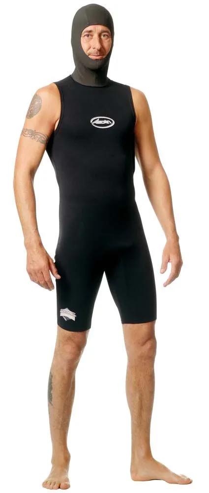 Ascan Neopren Unterzieher Hoodshorty Damen 0,5 Black (co) 5 Ascan Neopren Unterzieher Hoodshorty Damen 0,5 Black (co) – Bild 3