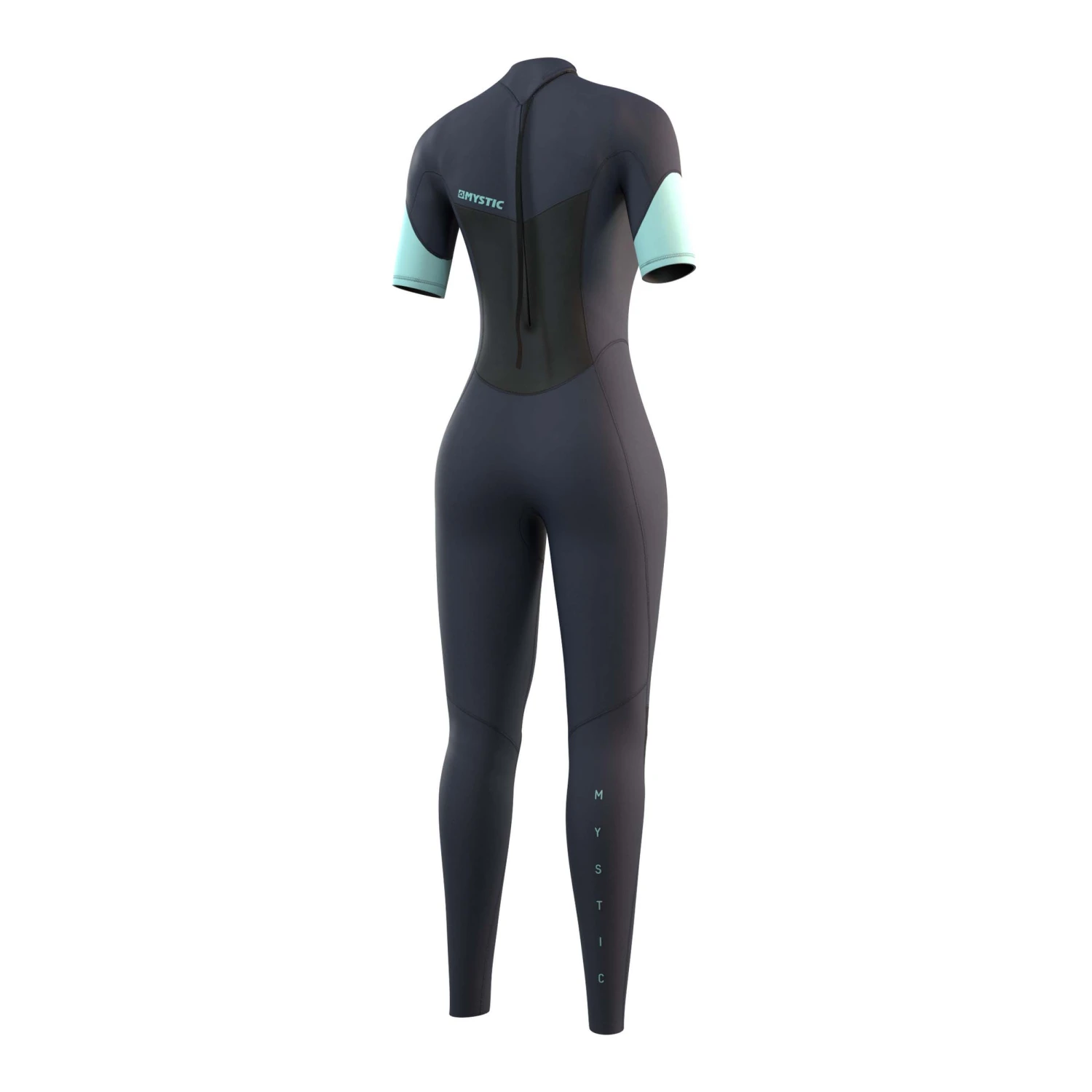 Mystic Neoprenanzug Brand Shortarm Bzip Flatlock Women 3/2 Damen Kurzarm 449-Night Blue 2023 4 Mystic Neoprenanzug Brand Shortarm Bzip Flatlock Women 3/2 Damen Kurzarm 449-Night Blue 2023 – Bild 2