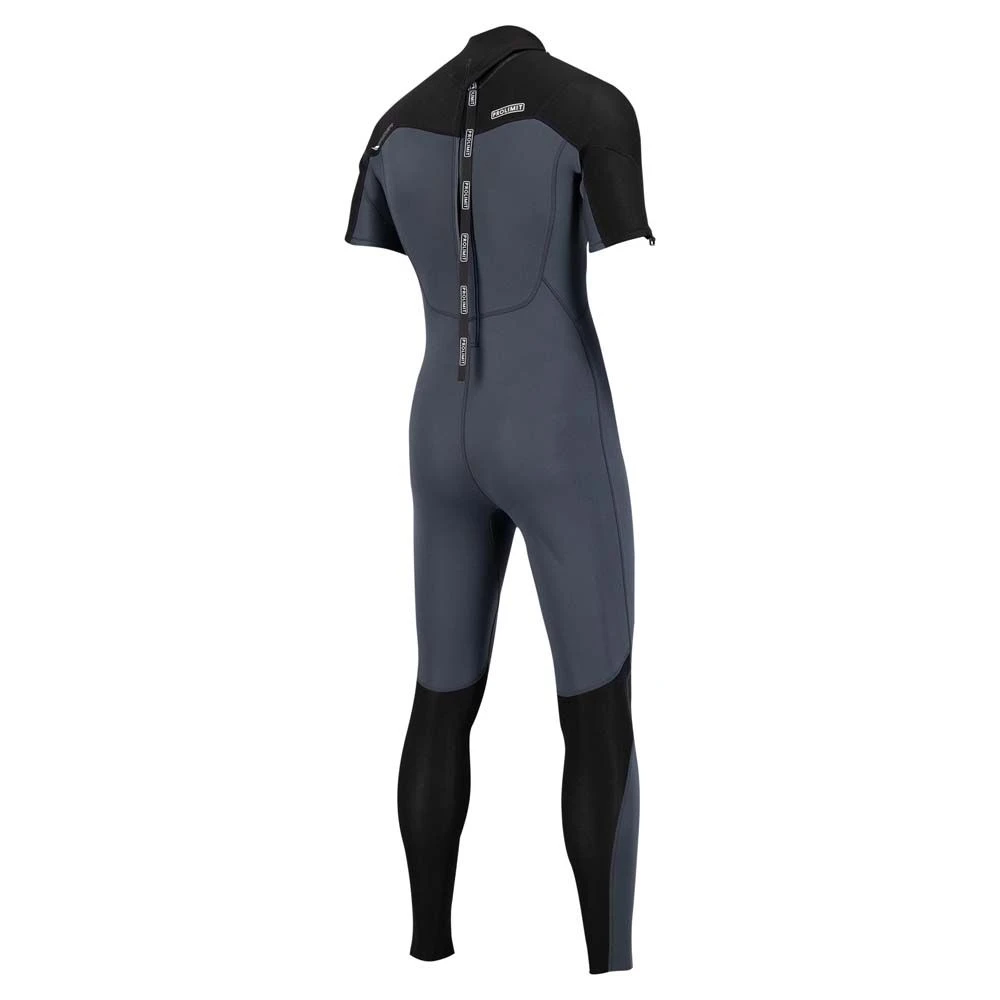 Pro Limit Neo Anzug Raider Steamer Shortarm 3/2 Herren Kurzarm Grey/Black 2023 – Bild 2