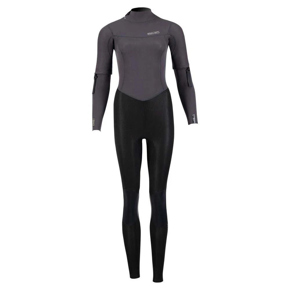 Pro Limit Neo Anzug Edge Steamer Short Arm 3/2 Damen Kurzarm Satin Black 2023