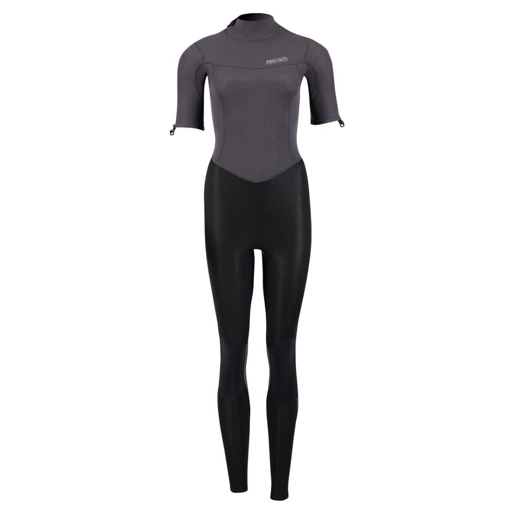 Pro Limit Neo Anzug Edge Steamer Short Arm 3/2 Damen Kurzarm Satin Black 2023 – Bild 4