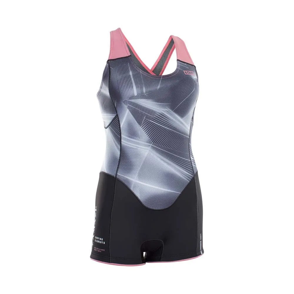 ION Neoprenanzug Amaze Shorty Crossback DL 1.5 Damen Laser Black 2021