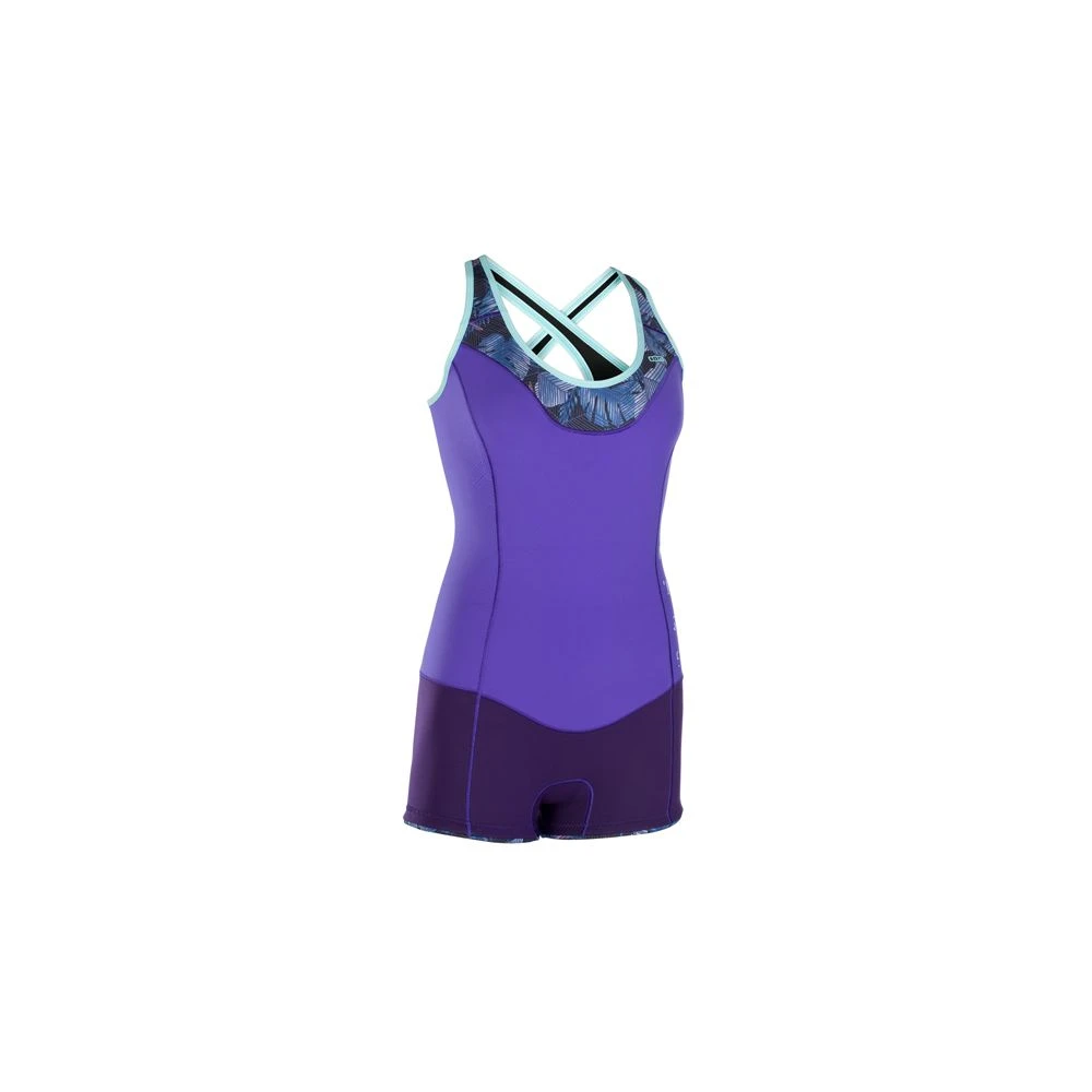 ION Neoprenanzug Muse Shorty Crossback DL 1.5 Damen Shorty Purple 2019