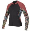 Oneill Neoprenanzug Wms Bahia Full-Zip Jacket 1/0.5 Damen Langarm HH9 BLACK/TWIGGY/TEA ROSE 2022