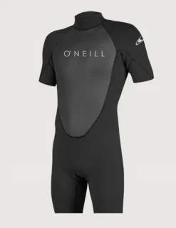 Oneill Neoprenanzug Reactor-2 Back Zip S/S Spring 2/2 Herren Shorty A00-BLK/BLK 2023