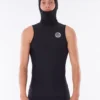 Rip Curl Neoprenunterzieher FLASHBOMB 0.5MM HOOD VEST 0,5 90-BLACK 2023