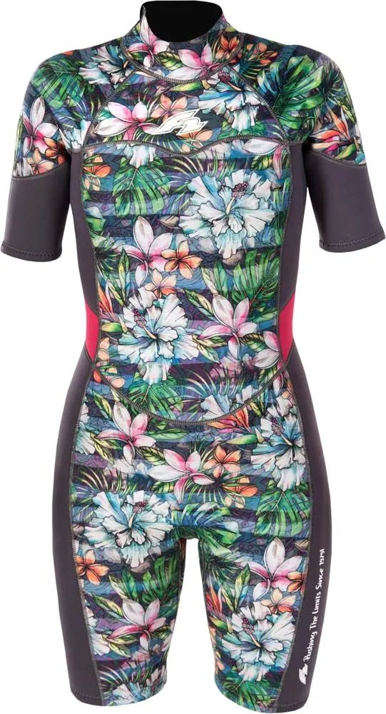 F2 Shorty Lady Surf Happiness Damen Pink 2020 3 F2 Shorty Lady Surf Happiness Damen Pink 2020